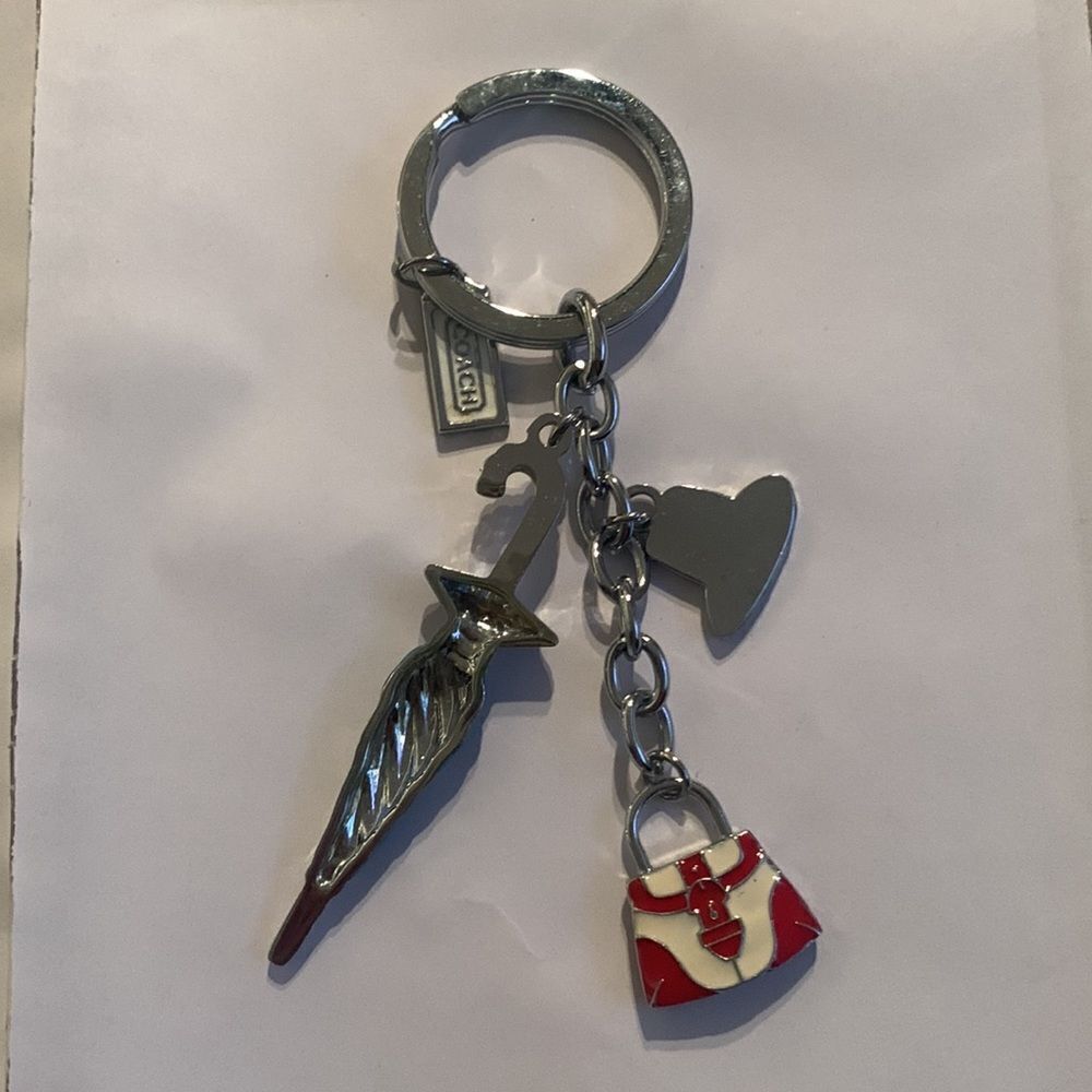 COACH Springtime Keychain NWOT - Picture 4 of 4
